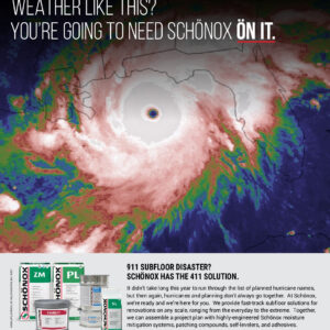 SCHÖNOX Water Damage Solutions Targeted Sell Sheet (PDF Only)