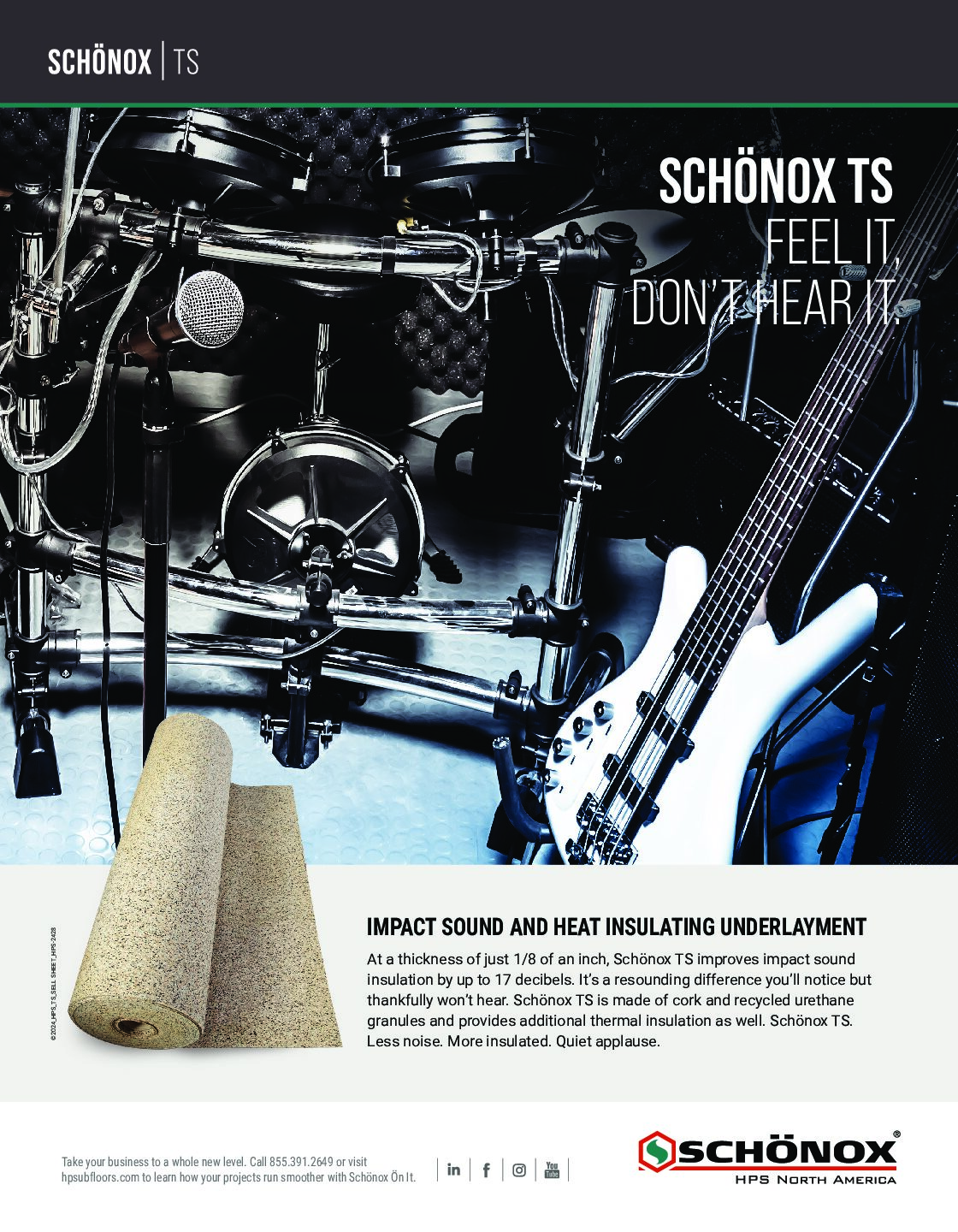 SCHÖNOX TS Underlayment Sell Sheet