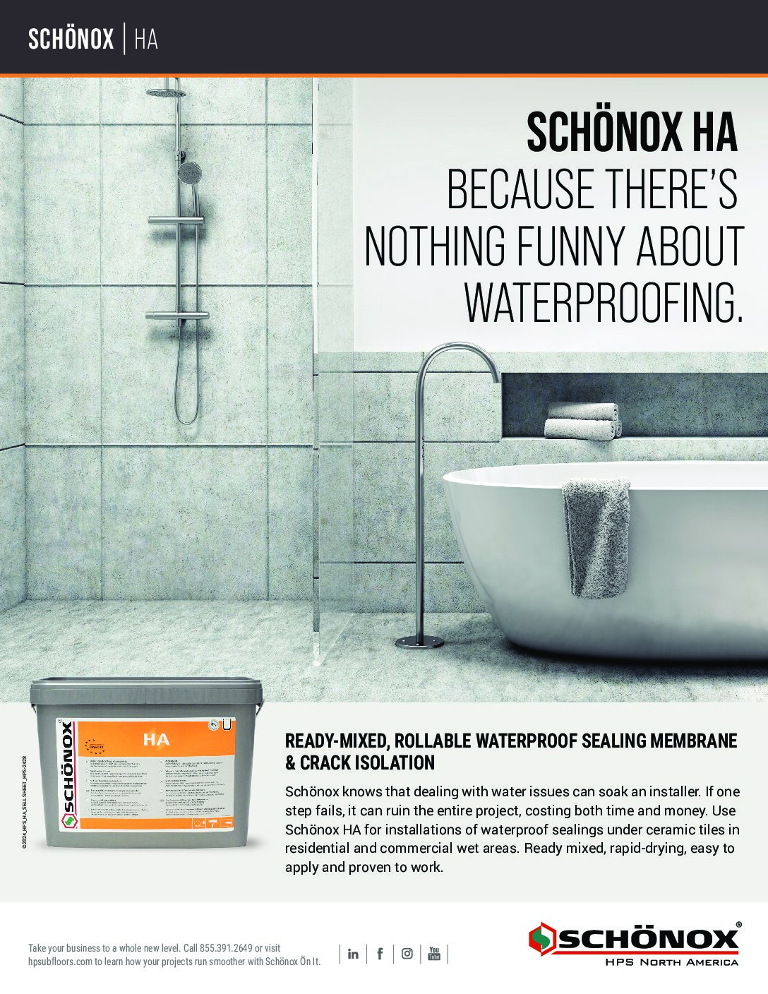 SCHÖNOX HA Sell Sheet