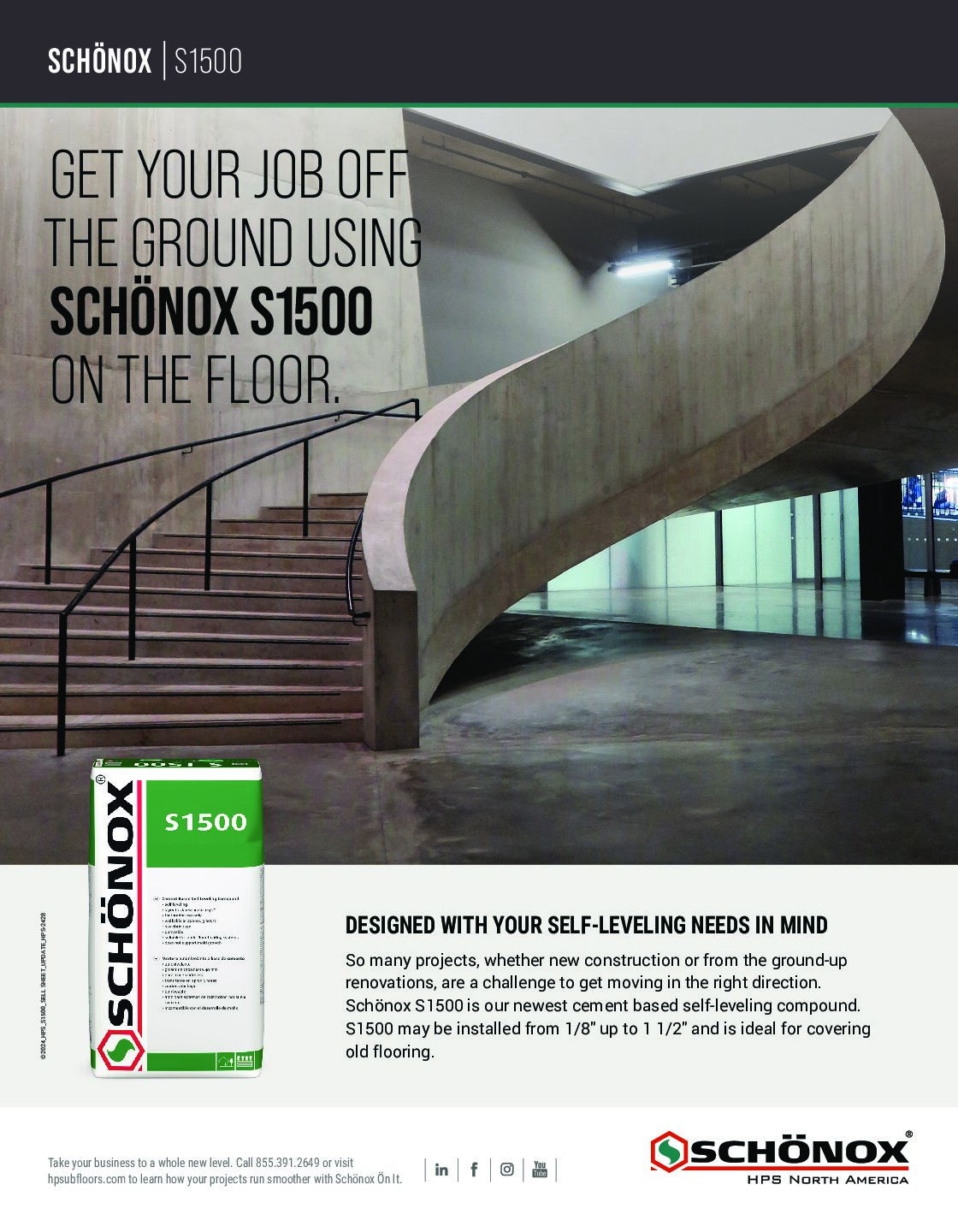SCHÖNOX S1500 Sell Sheet